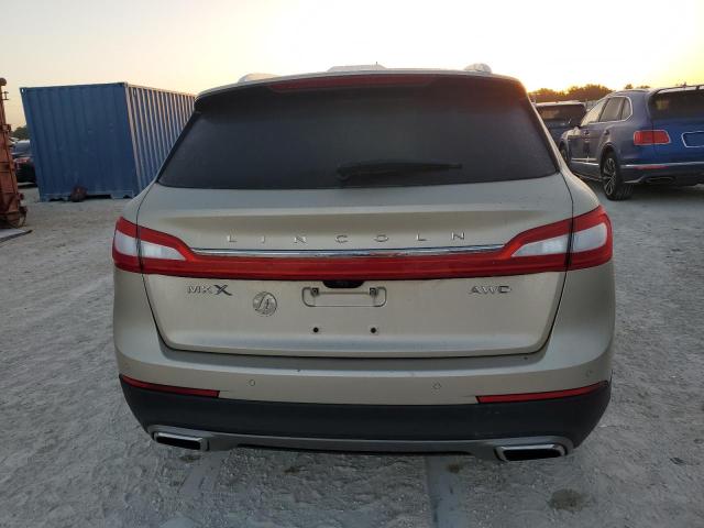 2LMPJ8LR8HBL47154 - 2017 LINCOLN MKX RESERVE Ոսկեգույն լուսանկար 6