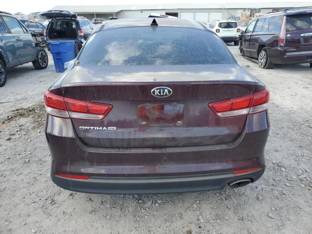 5XXGT4L35GG043518 - 2016 KIA OPTIMA LX BURGUNDY photo 6