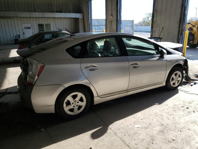 JTDKN3DU3A0101642 - 2010 TOYOTA PRIUS SILVER photo 3