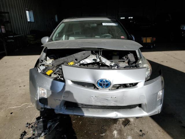 JTDKN3DU3A0101642 - 2010 TOYOTA PRIUS SILVER photo 5