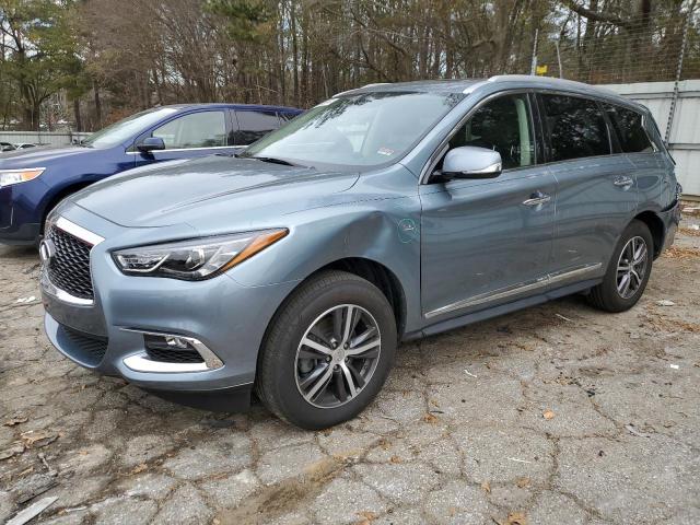 5N1DL0MM5HC546272 - 2017 INFINITI QX60 TURQUOISE photo 1