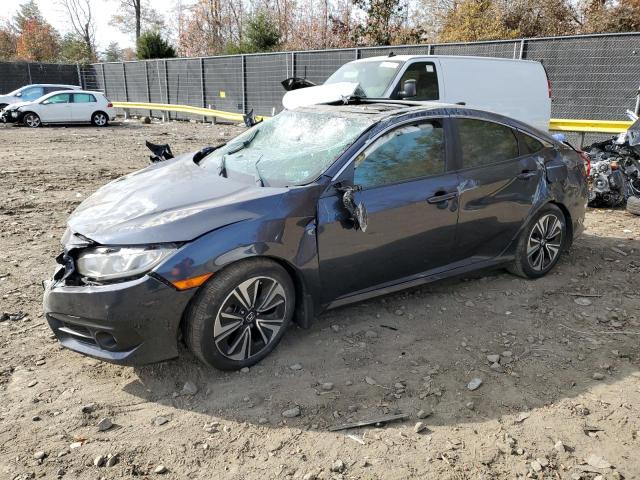 2HGFC1F72HH653305 - 2017 HONDA CIVIC EXL GRAY photo 1