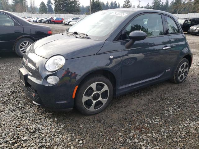 3C3CFFGE0HT598464 - 2017 FIAT 500 ELECTRIC GRAY photo 1