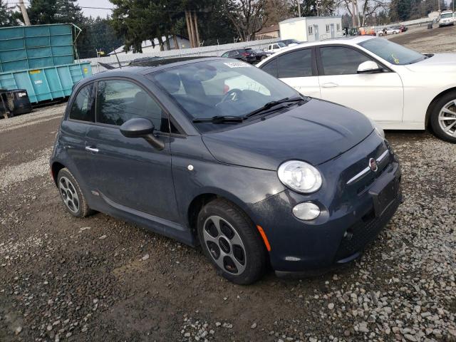 3C3CFFGE0HT598464 - 2017 FIAT 500 ELECTRIC GRAY photo 4