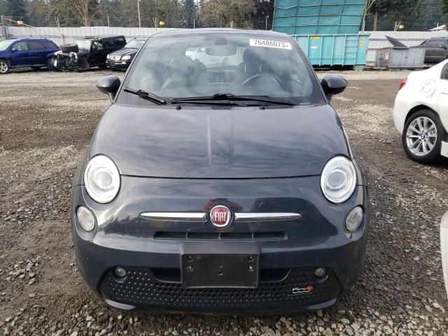 3C3CFFGE0HT598464 - 2017 FIAT 500 ELECTRIC GRAY photo 5