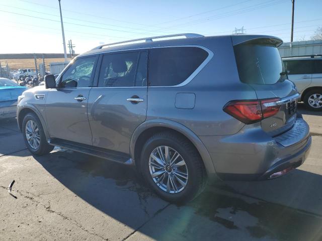 JN8AZ2NE5L9253328 - 2020 INFINITI QX80 LUXE SILVER photo 2