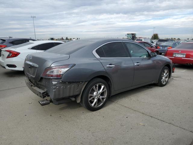 1N4AA5AP5EC486682 - 2014 NISSAN MAXIMA S GRAY photo 3