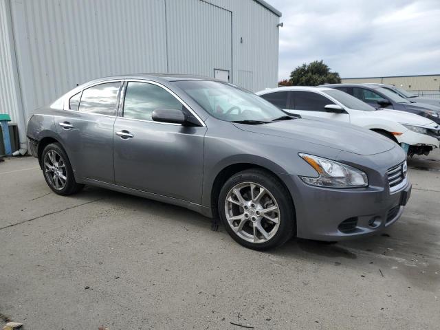 1N4AA5AP5EC486682 - 2014 NISSAN MAXIMA S GRAY photo 4