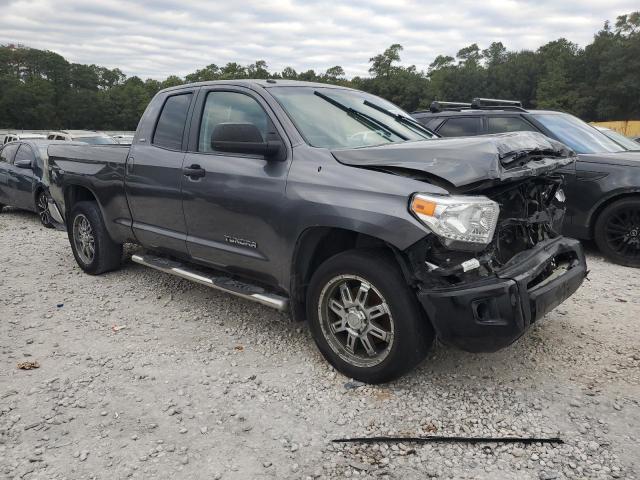 5TFRM5F12FX085870 - 2015 TOYOTA TUNDRA DOUBLE CAB SR/SR5 GRAY photo 4
