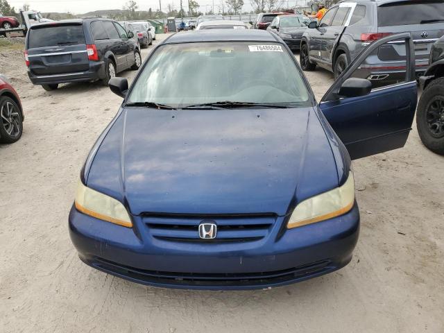 1HGCF86612A128929 - 2002 HONDA ACCORD VALUE BLUE photo 5