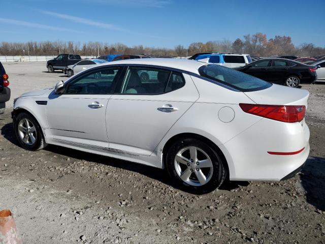 KNAGM4A75F5547599 - 2015 KIA OPTIMA LX WHITE photo 2