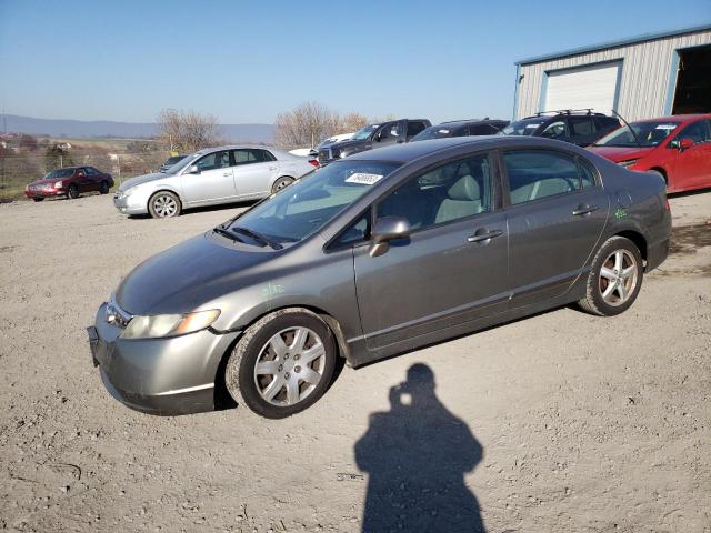 1HGFA16548L038889 - 2008 HONDA CIVIC LX GRAY photo 1