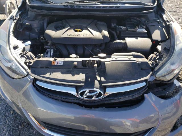 5NPDH4AE4DH405525 - 2013 HYUNDAI ELANTRA GLS CHARCOAL photo 11