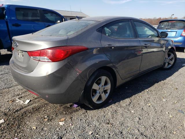 5NPDH4AE4DH405525 - 2013 HYUNDAI ELANTRA GLS CHARCOAL photo 3