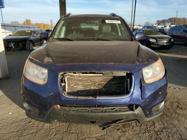 5NMSH4AG7AH374790 - 2010 HYUNDAI SANTA FE SE BLUE photo 5