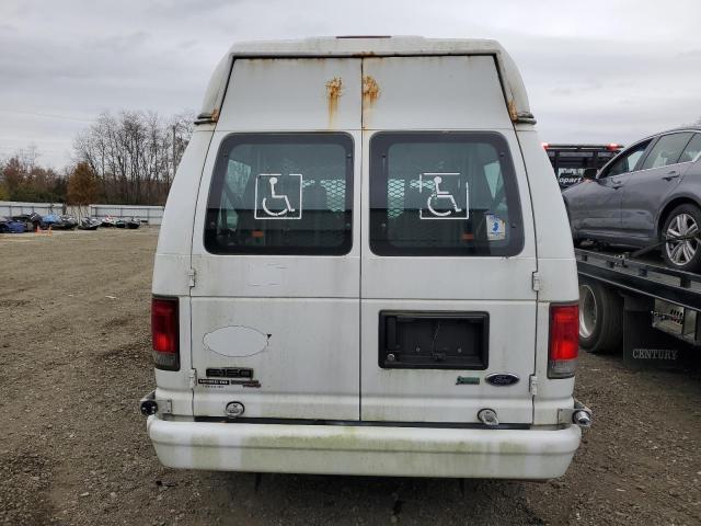 1FTNE1EW7EDA65227 - 2014 FORD ECONOLINE E150 VAN WHITE photo 6