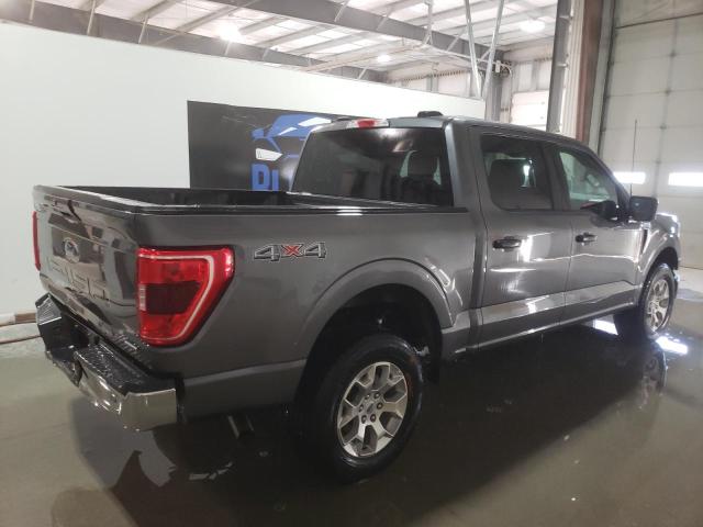 1FTFW1E86PFC58947 - 2023 FORD F150 SUPERCREW GRAY photo 3