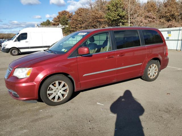 2C4RC1BG4CR411796 - 2012 CHRYSLER TOWN AND C TOURING RED photo 1