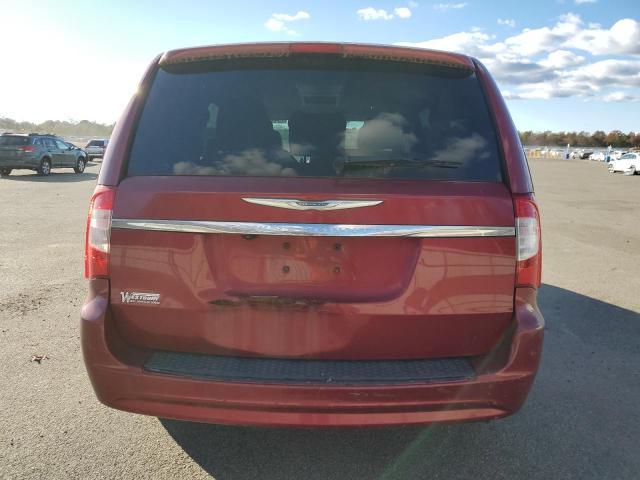 2C4RC1BG4CR411796 - 2012 CHRYSLER TOWN AND C TOURING RED photo 6