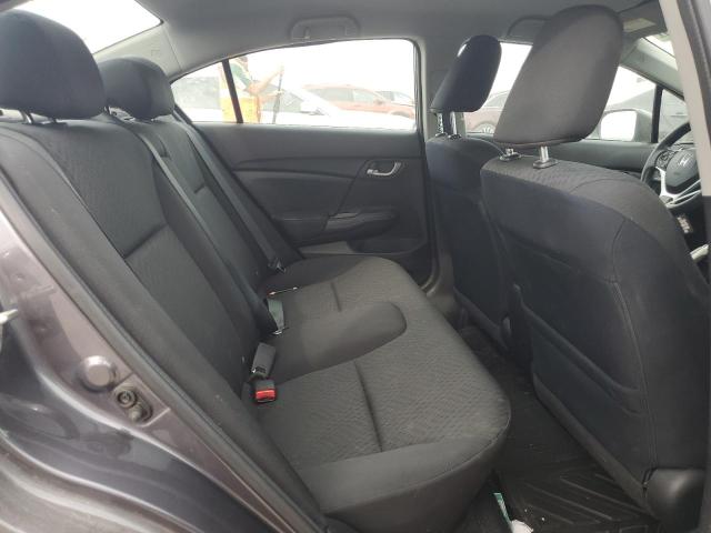 19XFB2F51EE060306 - 2014 HONDA CIVIC LX GRAY photo 10