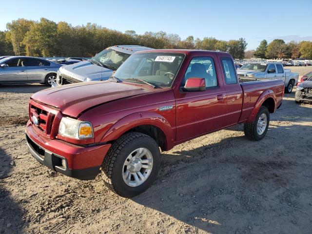 1FTYR14U07PA78355 - 2007 FORD RANGER SUPER CAB RED photo 1