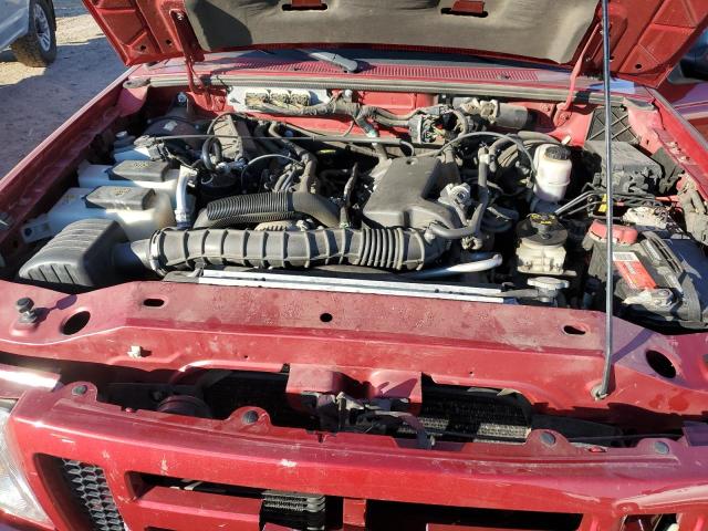 1FTYR14U07PA78355 - 2007 FORD RANGER SUPER CAB RED photo 11