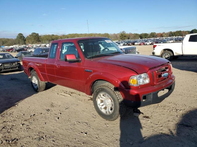 1FTYR14U07PA78355 - 2007 FORD RANGER SUPER CAB RED photo 4