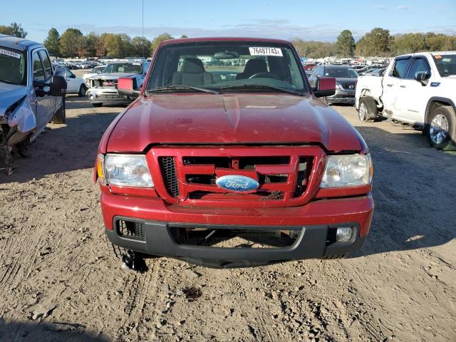 1FTYR14U07PA78355 - 2007 FORD RANGER SUPER CAB RED photo 5