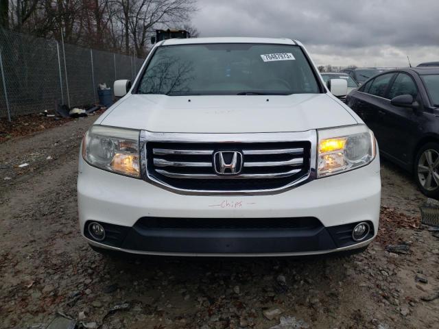 5FNYF4H45FB045607 - 2015 HONDA PILOT EX WHITE photo 5