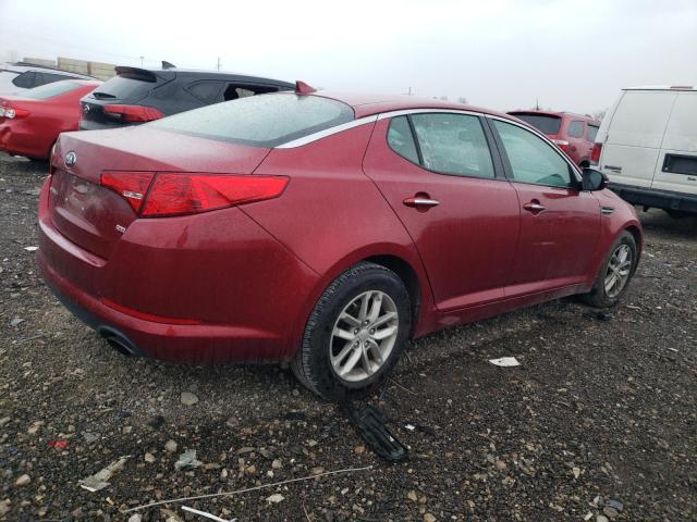 5XXGM4A72DG244680 - 2013 KIA OPTIMA LX RED photo 3