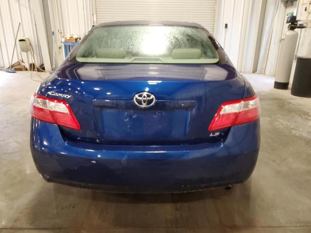 4T1BE46K57U043323 - 2007 TOYOTA CAMRY CE BLUE photo 6