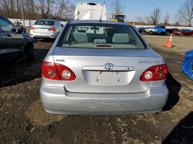 JTDBR32E670128956 - 2007 TOYOTA COROLLA CE SILVER photo 6