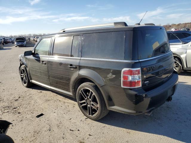 2FMHK6C89EBD17505 - 2014 FORD FLEX SEL BLACK photo 2