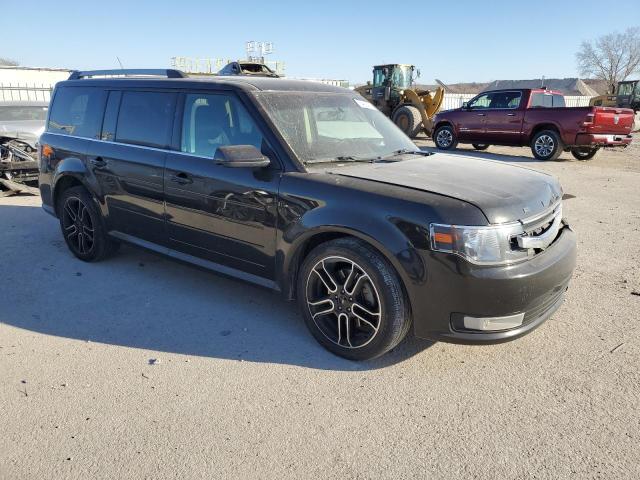 2FMHK6C89EBD17505 - 2014 FORD FLEX SEL BLACK photo 4