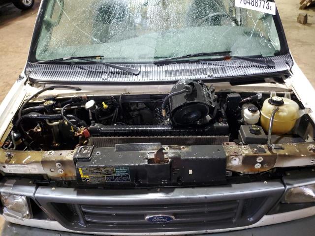 1FTRE14W65HB37174 - 2005 FORD ECONOLINE E150 VAN WHITE photo 12