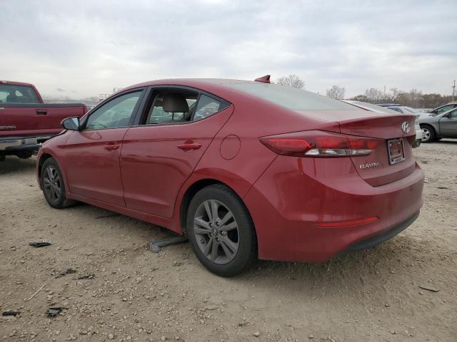 KMHD84LFXHU425369 - 2017 HYUNDAI ELANTRA SE RED photo 2