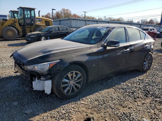 JN1BV7AR2EM689672 - 2014 INFINITI Q50 BASE BLACK photo 1