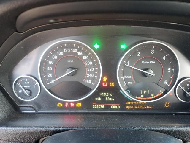 WBA3D5C53FK290332 - 2015 BMW 328 D XDRIVE BLACK photo 9