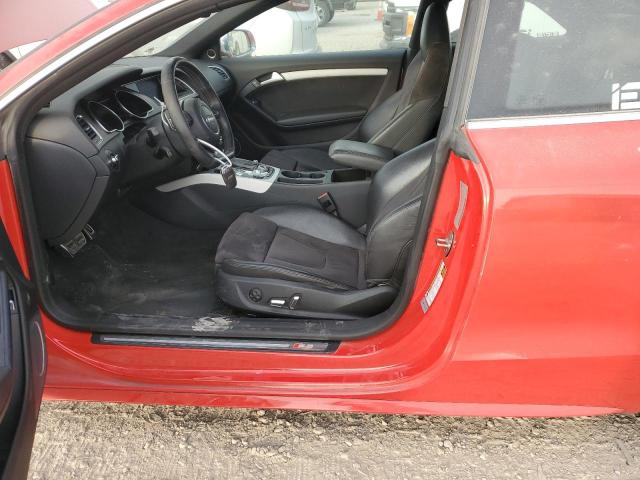 WAUCGAFR5DA064858 - 2013 AUDI S5 PREMIUM PLUS წითელი ფოტო 7