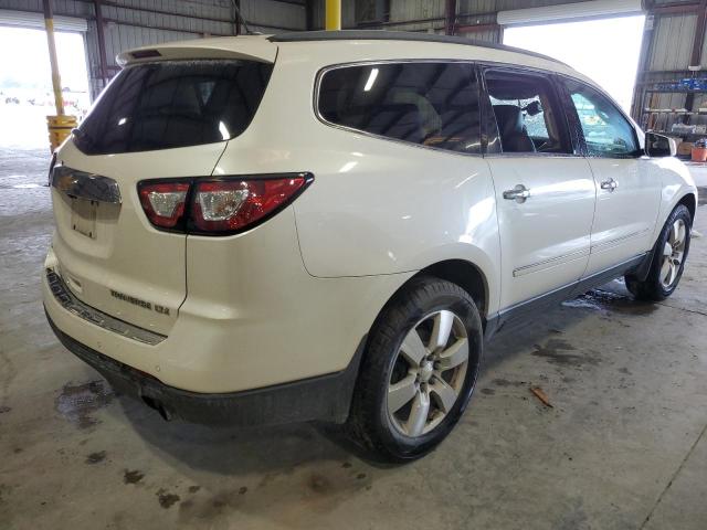 1GNKVJKD7EJ353490 - 2014 CHEVROLET TRAVERSE LTZ WHITE photo 3