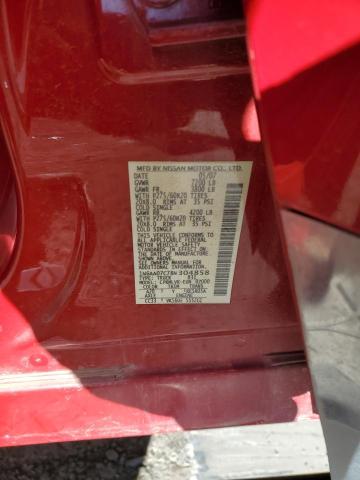 1N6AA07C78N304858 - 2008 NISSAN TITAN XE RED photo 13