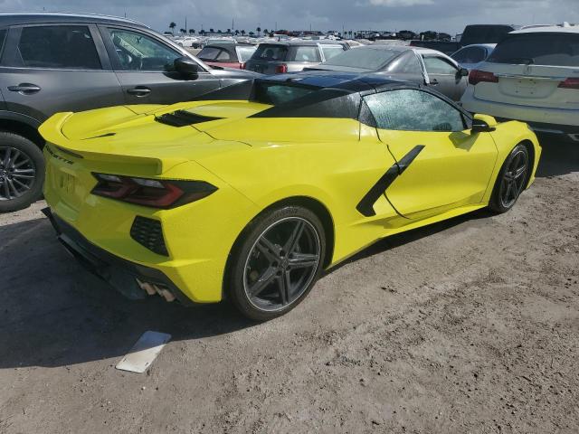 1G1YA3D48R5116585 - 2024 CHEVROLET CORVETTE STINGRAY 1LT YELLOW photo 3