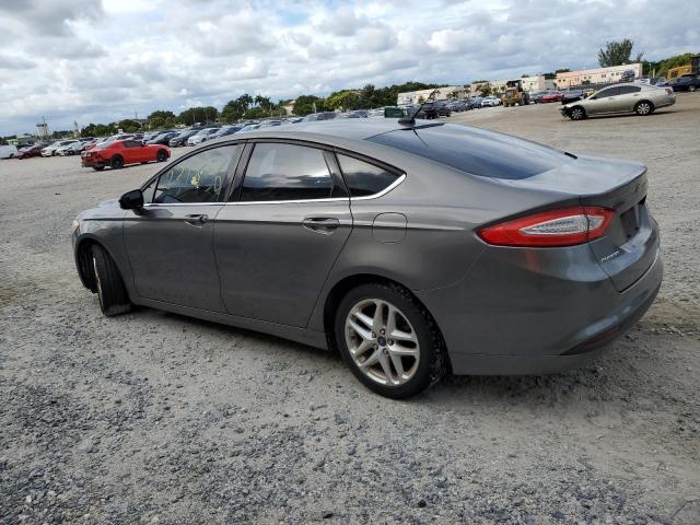 3FA6P0H77ER339424 - 2014 FORD FUSION SE GRAY photo 2