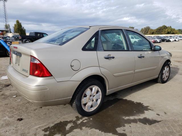 1FAHP34N57W137342 - 2007 FORD FOCUS ZX4 GOLD photo 3