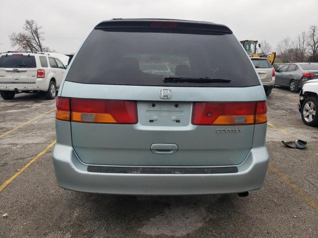 5FNRL18644B058908 - 2004 HONDA ODYSSEY EX BLUE photo 6