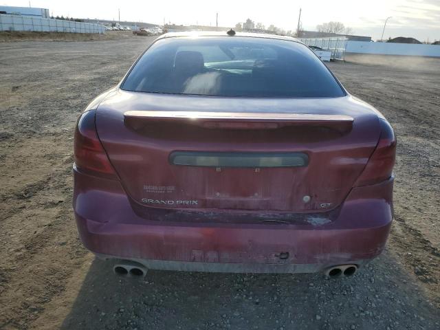 2G2WS522141365818 - 2004 PONTIAC GRAND PRIX GT2 RED photo 6