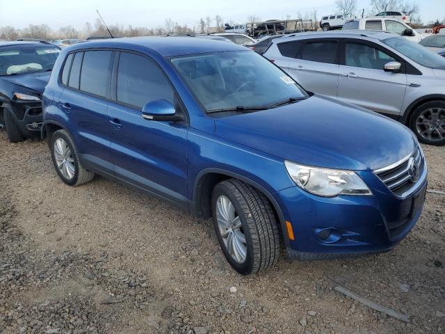 WVGAV75N29W510648 - 2009 VOLKSWAGEN TIGUAN S BLUE photo 4