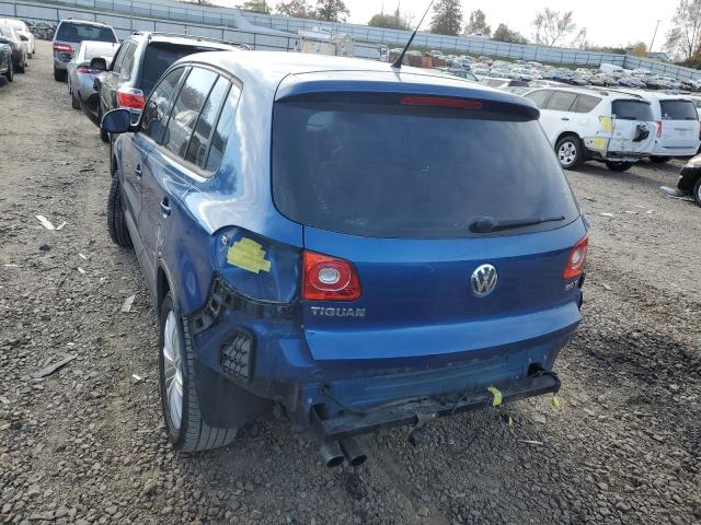 WVGAV75N29W510648 - 2009 VOLKSWAGEN TIGUAN S BLUE photo 6