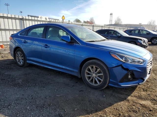 5NPE24AF7KH737079 - 2019 HYUNDAI SONATA SE BLUE photo 4