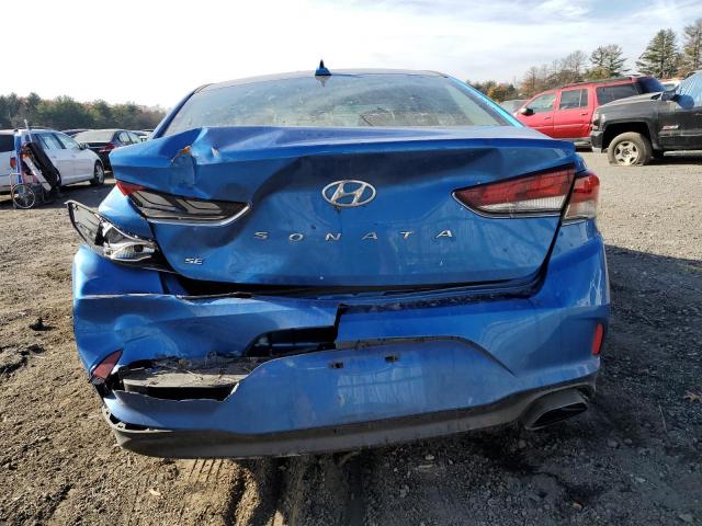 5NPE24AF7KH737079 - 2019 HYUNDAI SONATA SE BLUE photo 6